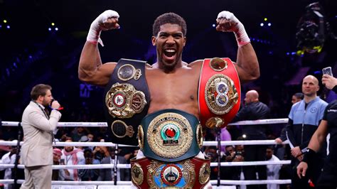 anthony joshua record.